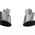 Polished silver